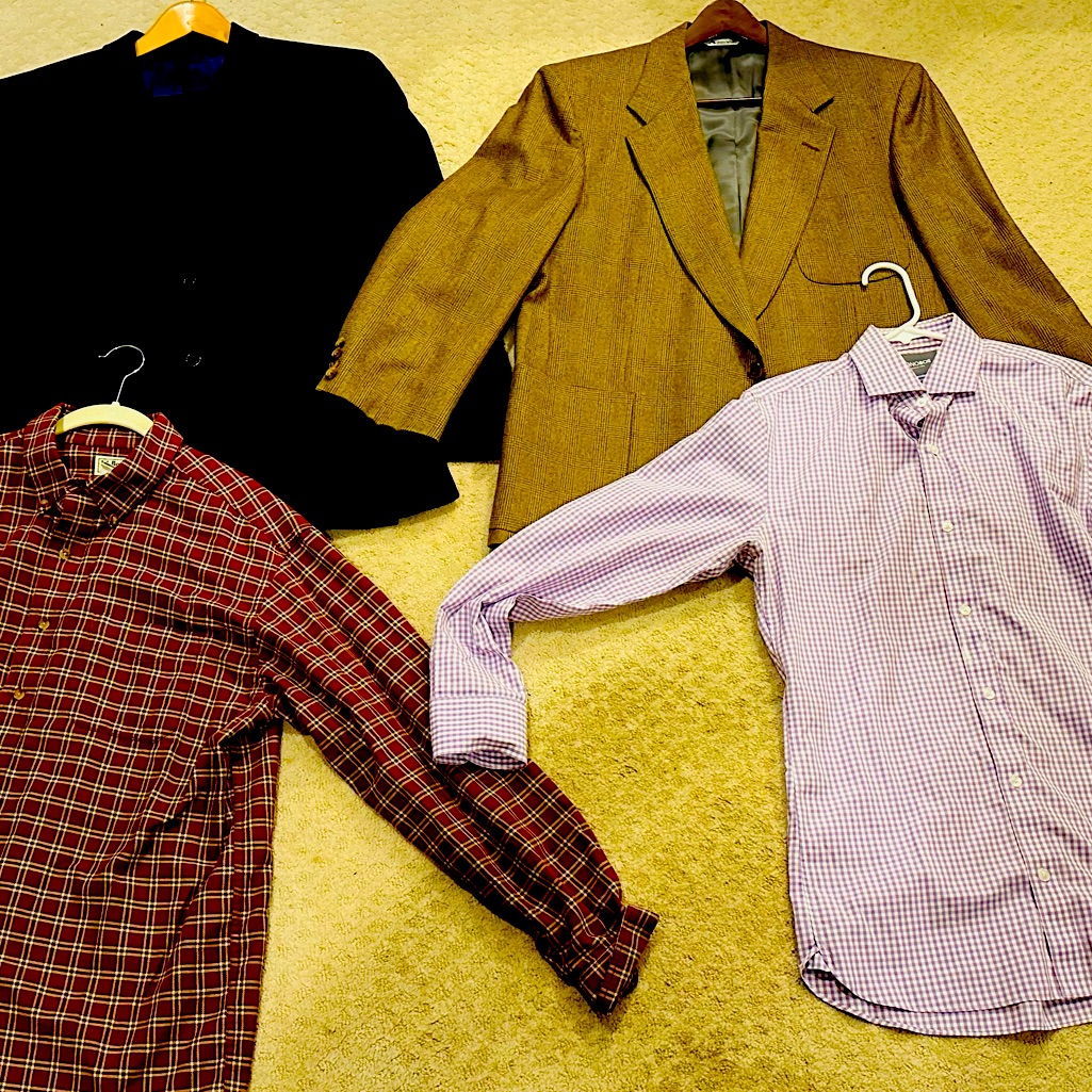 Luxury Men’s Bundle-L-Neiman Marcus, Calvin Klein, Ll Bean, Bonobos & Lauren!